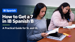 IB Spanish B student preparing for Paper 1, Paper 2 and the Individual Oral