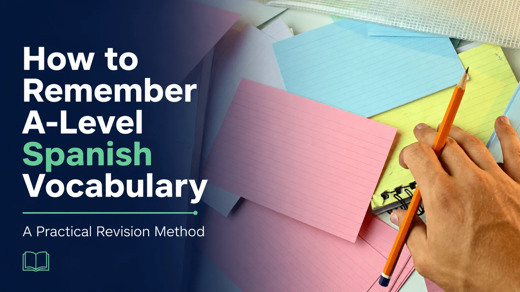 A-Level Spanish vocabulary revision using flashcards